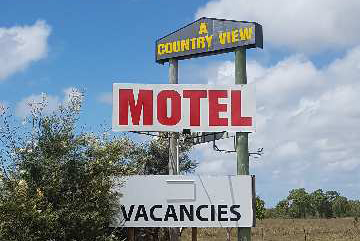 motel sign